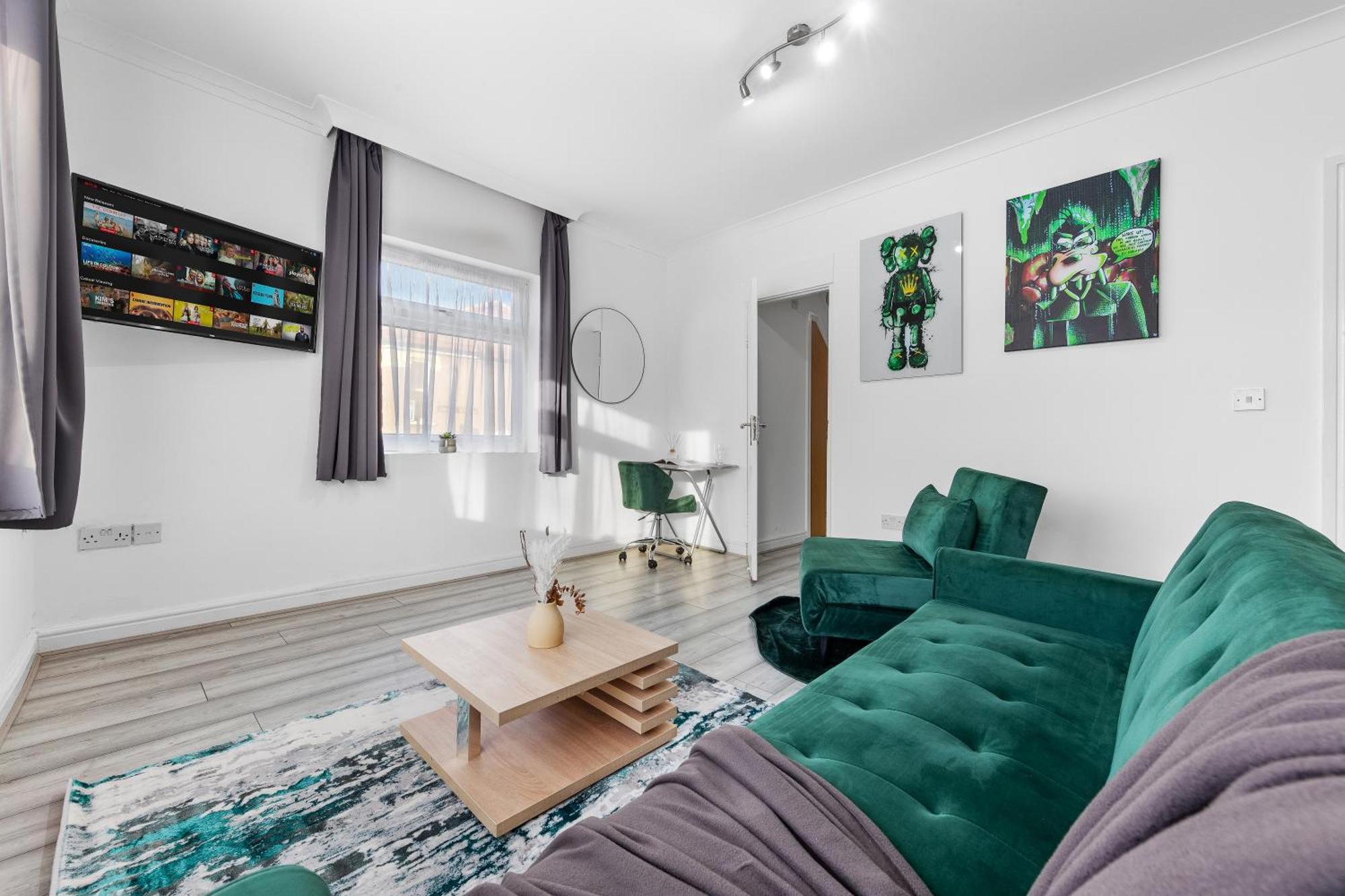 Green Hype - 10 Mins To Stadium - Sleeps 8 Londyn Zewnętrze zdjęcie
