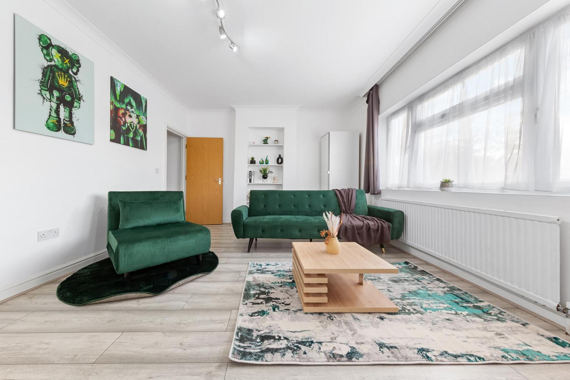 Green Hype - 10 Mins To Stadium - Sleeps 8 Londyn Zewnętrze zdjęcie