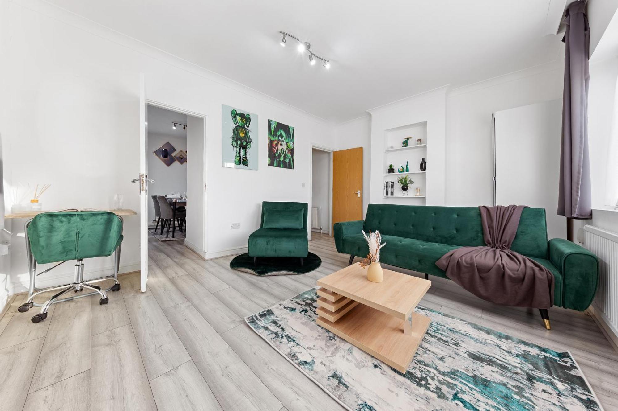 Green Hype - 10 Mins To Stadium - Sleeps 8 Londyn Zewnętrze zdjęcie